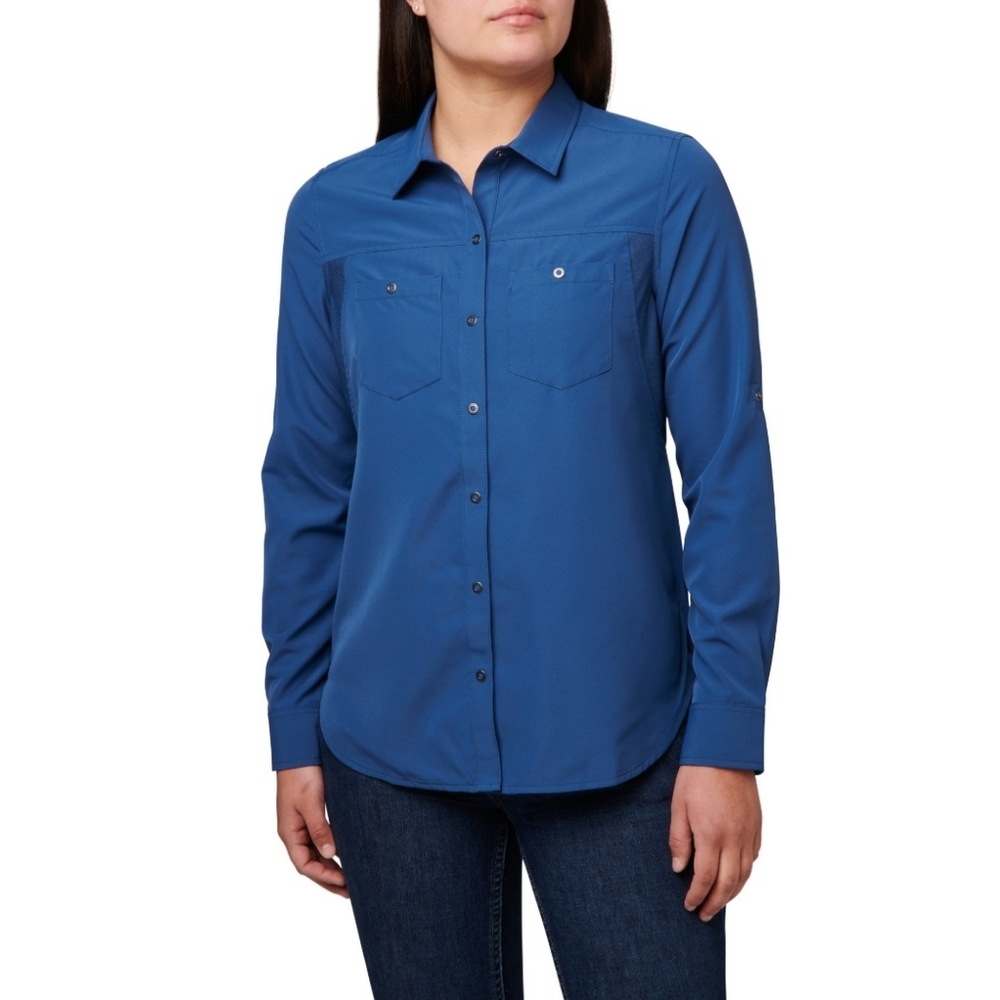 5.11 Tactical "Marksman" Long Sleeve Shirt Ensign Blue | Women's Size S